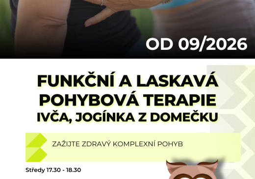 Funkční a laskavá pohybová terapie od Jogínka z domečku